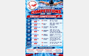 Dates des compétitions Compétiteurs